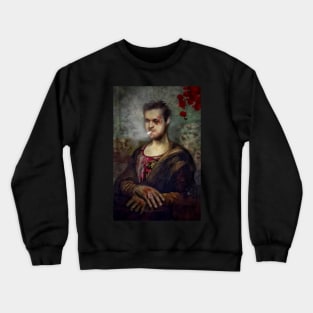 Even The Mona Lisa's Falling Apart Crewneck Sweatshirt